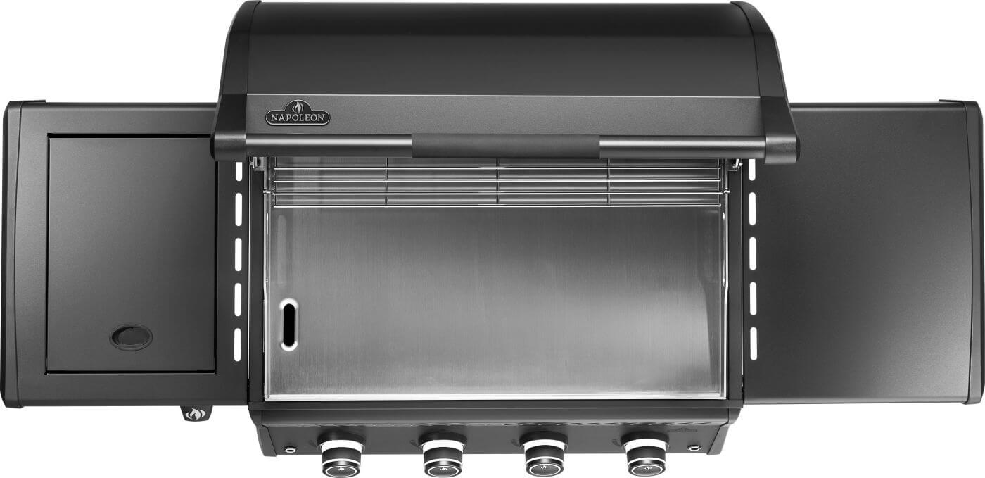 Napoleon Bbq RP30FTPKPHM Rogue Pro Phantom 30 Inch Griddle Rust-Resistant Stainless Steel Cooktop , Propane, Matte/Matt Black