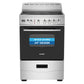 Avanti CERU240P3S Avanti 24-Inch Freestanding Electric Range With Ceramic Glass Cooktop And Digital Timer, In Stainless Steel (Ceru240P3S)