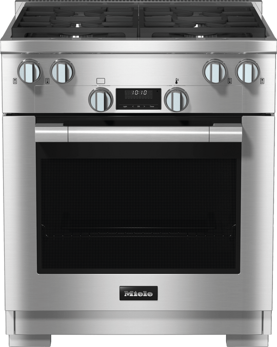 Miele HR11243GAG Hr 1124-3 G Ag - 30" Range All Gas With Directselect, Twin Convection Fans And M Pro Dual Stacked Burners