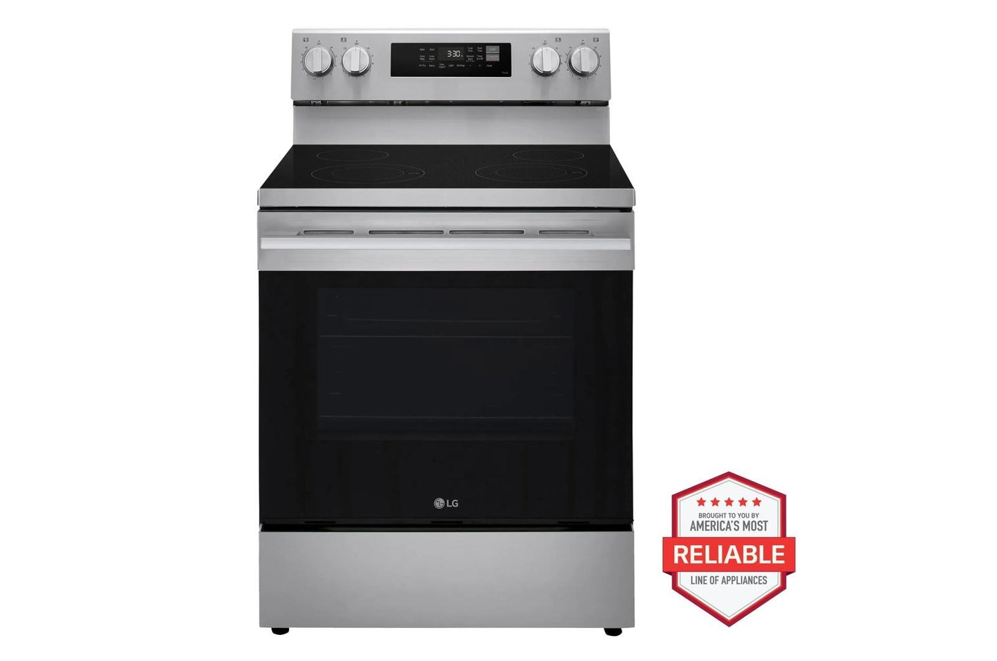 Lg LREN6321YE 6.3 Cu. Ft. Smart Wi-Fi Enabled Electric Range With Air Fry & Easyclean®