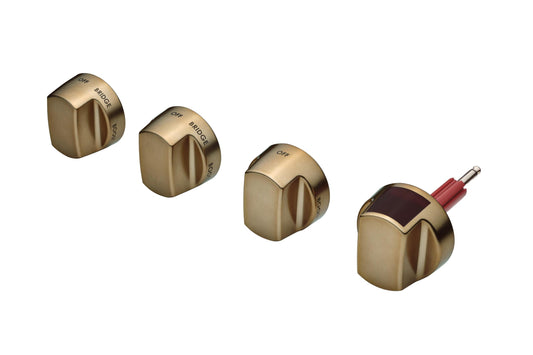 Wolf 9066961 30" Induction Range Brushed Brass Knob Kit