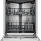 Bosch SHE43DM2N 300 Recessed Handle, 48 Dba, Standard 3Rd Rack, Puredry - Wh