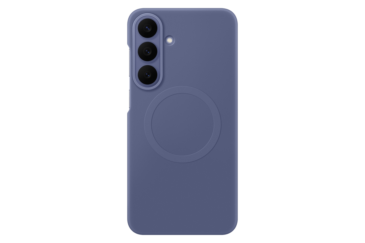 Samsung EFES741CLEGUS Galaxy S26 Fe Silicone Magnet Case, Blue Violet