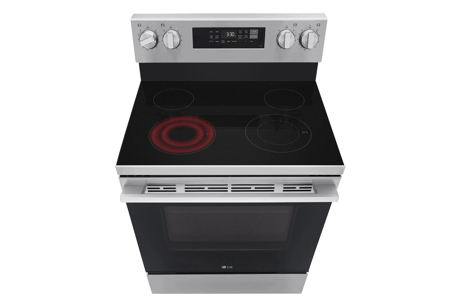 Lg LREN6321VE 6.3 Cu. Ft. Smart Wi-Fi Enabled Electric Range With Air Fry & Easyclean®