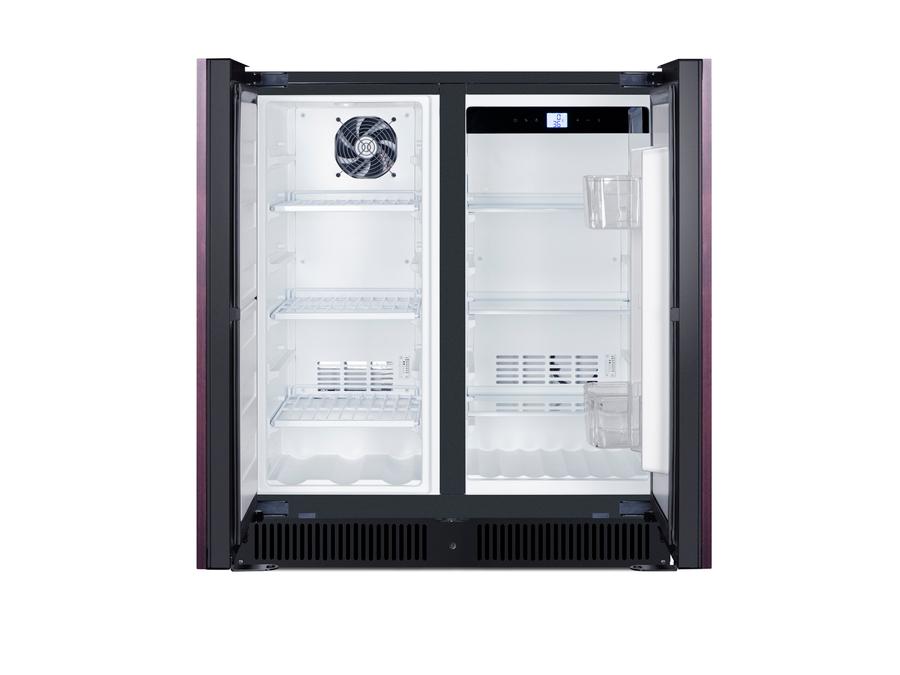 Summit FFRF3070BPNR 30" Wide Built-In Refrigerator-Freezer (Panels Not Included)