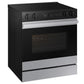 Samsung NSE6DG8500SR Bespoke 6.3 Cu. Ft. Smart Slide-In Electric Range With Air Sous Vide & Air Fry In Stainless Steel