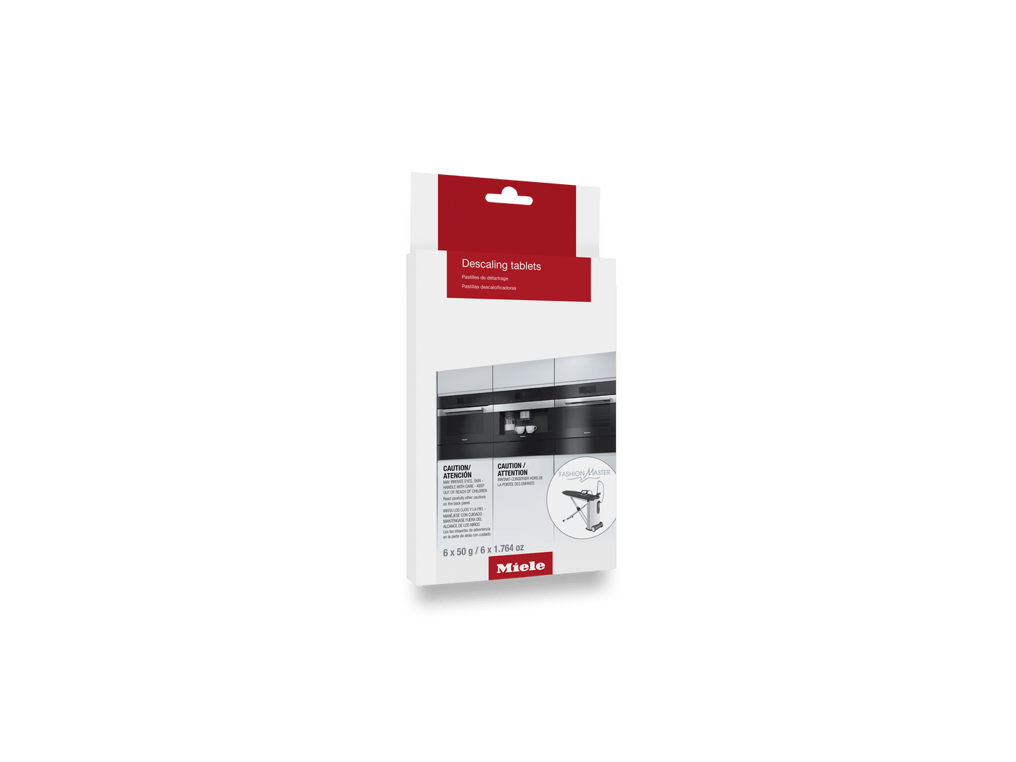 Miele GPDCCX0061T Descaling Tablets, 6 Tablets - For Coffee Machine, Steam Oven, Fashionmaster, Oven/Range With Moisture Plus.