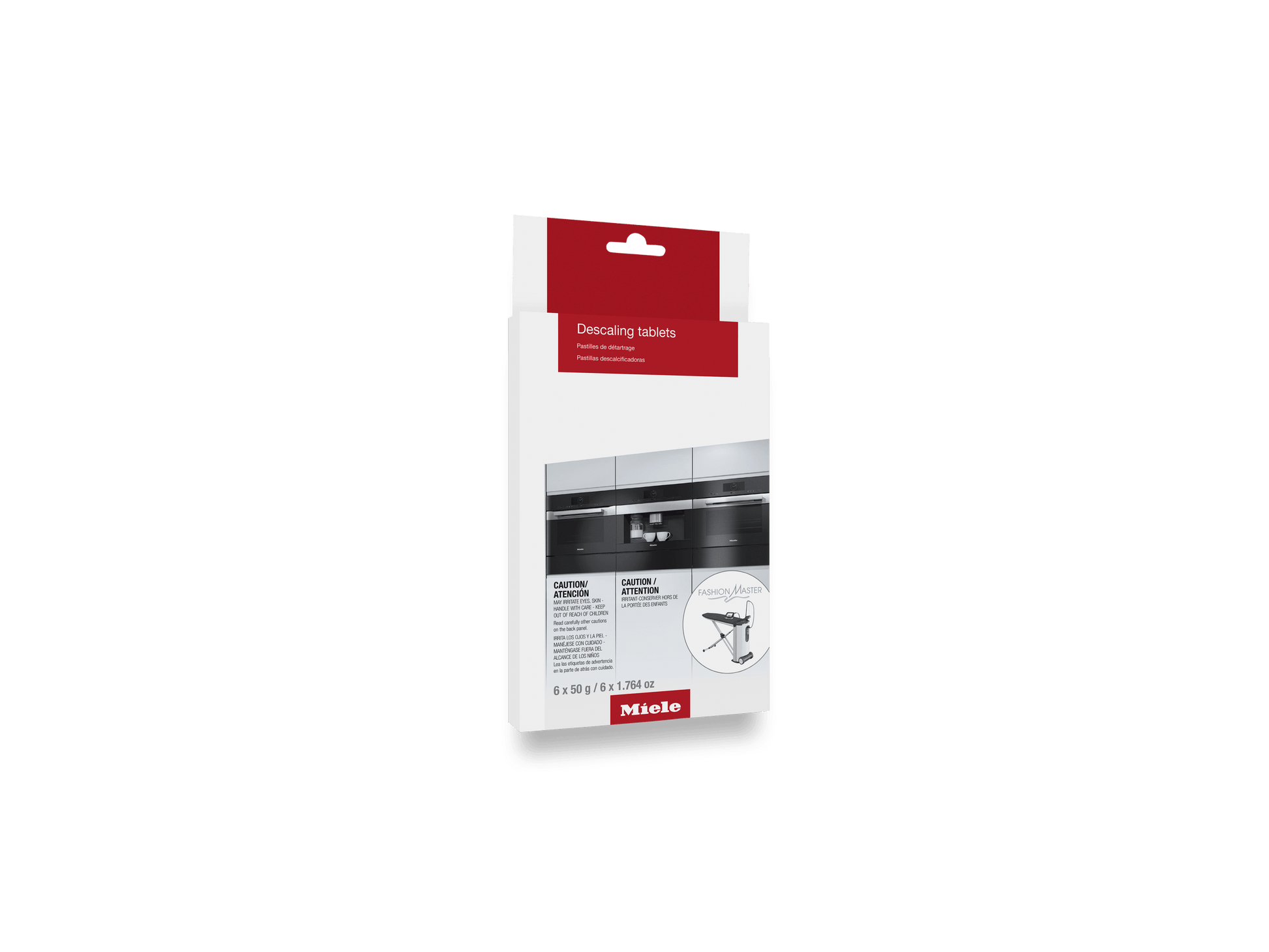 Miele GPDCCX0061T Descaling Tablets, 6 Tablets - For Coffee Machine, Steam Oven, Fashionmaster, Oven/Range With Moisture Plus.