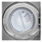 Lg DLGX5801V 7.4 Cu. Ft. Ultra Large Capacity Smart Front Load Dryer With Turbosteam®, Built-In Intelligence And Hybrid Electronic Controls With Lcd Display