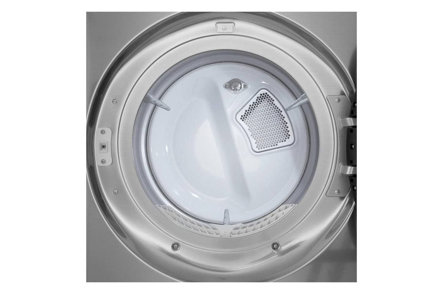 Lg DLGX5801V 7.4 Cu. Ft. Ultra Large Capacity Smart Front Load Dryer With Turbosteam®, Built-In Intelligence And Hybrid Electronic Controls With Lcd Display