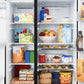 Ge Appliances GZS24NYYFS Ge® 23.6 Cu. Ft. Counter-Depth Side-By-Side Refrigerator With Extra Tall Dispenser And In-Door Icemaker