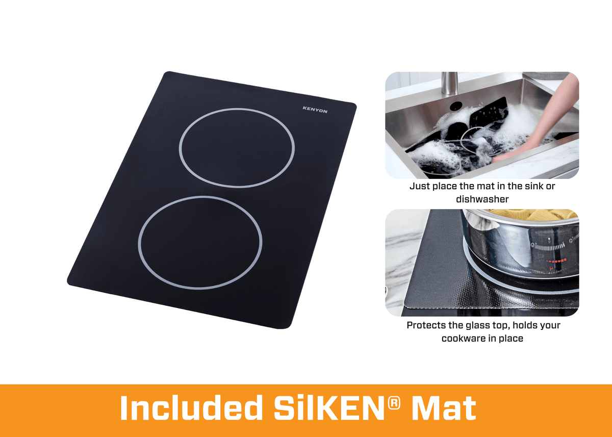 Kenyon B82331P2 Kenyon Signature® Induction Cooktop- 2 Burner, Portrait