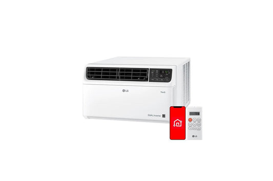 Lg LW8024IVSM 8,500 Btu Dual Inverter Energy Star Window Air Conditioner Cools Up To 380 Sq. Ft.