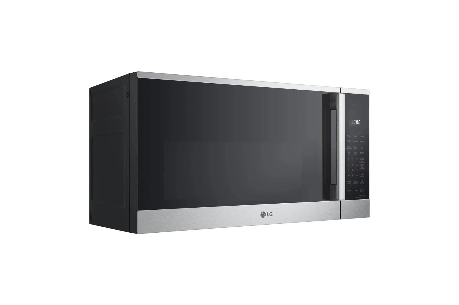 Lg MVEM1825X 1.8 Cu. Ft. Smart Over-The-Range Microwave Oven With Easyclean®