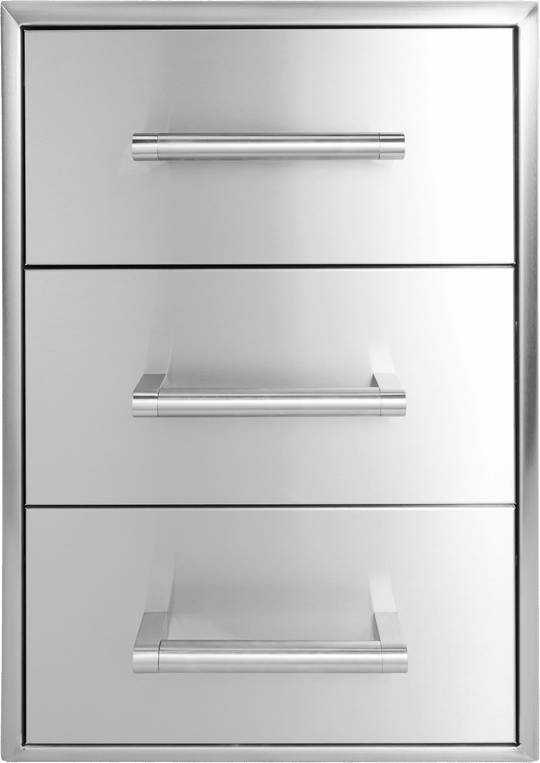 Coyote C33DC 18" Three Drawer Cabinet
