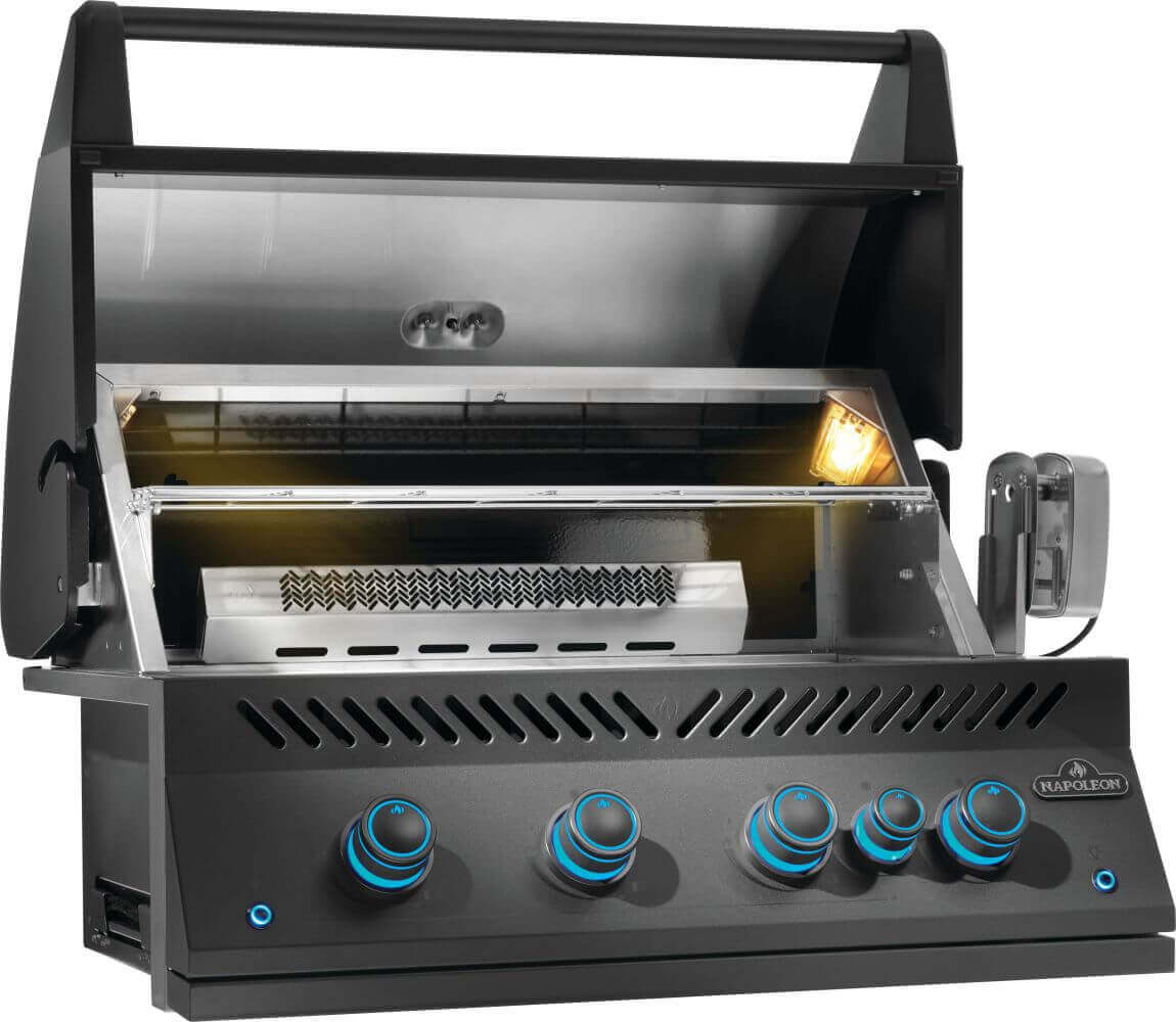 Napoleon Bbq BIG32RBNMK1 Built-In 700 Series 32 With Infrared Rear Burner , Natural Gas, Matte/Matt Black