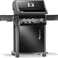 Napoleon Bbq RP425SIBNK2 Rogue Pro 425 Sib With Infrared Side Burner , Natural Gas, Black
