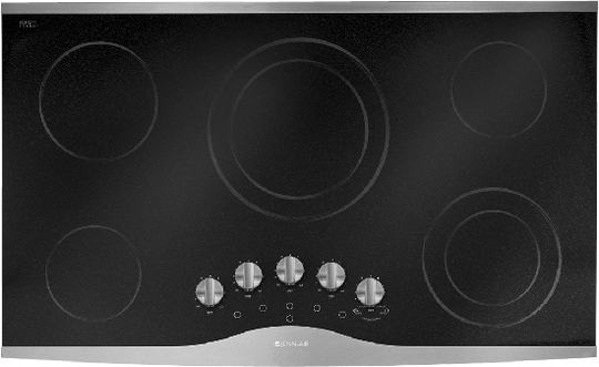 Jennair JEC9536BDS Electric Radiant Cooktop, 36"