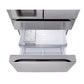 Lg LF29S9730S 29 Cu. Ft. Standard-Depth Max™ 4-Door French Door Refrigerator With Mini Craft Ice™ And Full-Convert Drawer™