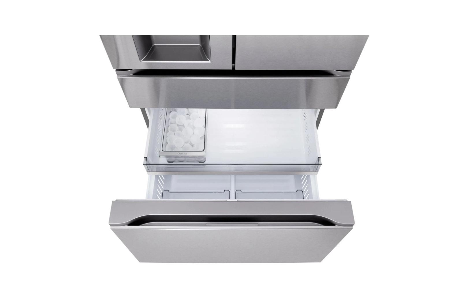 Lg LF29S9730S 29 Cu. Ft. Standard-Depth Max&#8482; 4-Door French Door Refrigerator With Mini Craft Ice&#8482; And Full-Convert Drawer&#8482;