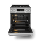 Thor Kitchen RSG30 30 Inch Professional Gas Range With Tilt Panel Touch Control In Stainless Steel Gordon Ramsay Series - Rsg30