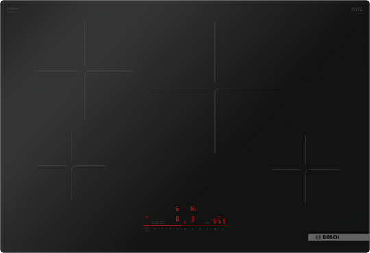 Bosch NIT5063UC 500 Series, Induction Hob, 30'', Surface Mount Without Frame