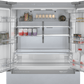 Bosch B36CL84ENS 800 Series, French Door Bottom Freezer, Multi Door, 36'', Brushed Steel (With Anti-Fingerprint)