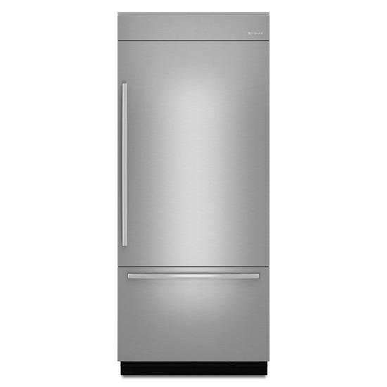 Jennair JPK36BNXWSS Integrated Built-In Bottom-Freezer Refrigerator, 36"