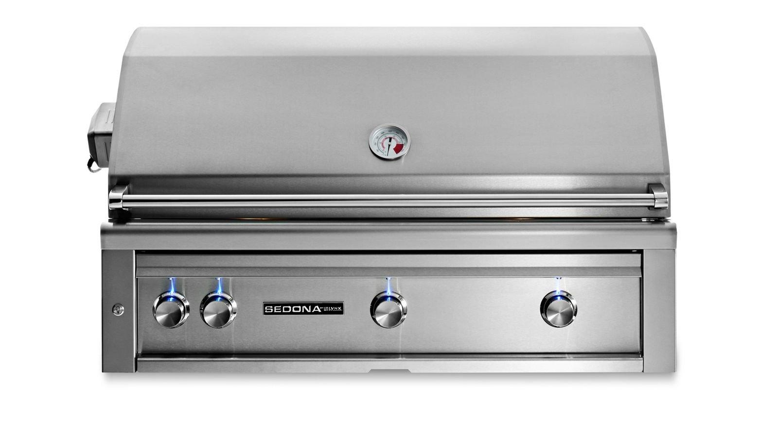 Lynx L701PSRLP 42" Sedona Built-In Grill With Rotisserie, 1 Prosear Infrared Burner And 2 Stainless Steel Burners (L701Psr)