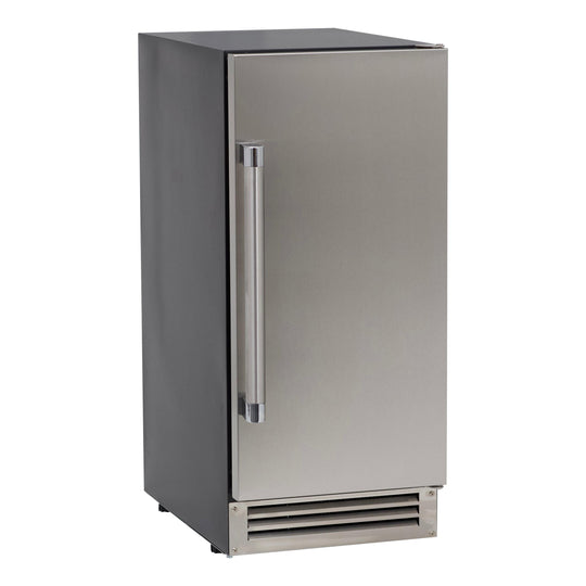 Avanti IME49U3SIS Avanti Elite Built-In Or Freestanding Ice Maker, 15" - Stainless Steel / 49 Lbs