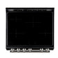 Forno FFSIN098230BLK Forno Leonardo Espresso 30-Inch Slide-In Black Induction Range, Convection Oven, 5 Cooking Zones, Touch Control Panel