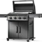 Napoleon Bbq RP30FTPKPHM Rogue Pro Phantom 30 Inch Griddle Rust-Resistant Stainless Steel Cooktop , Propane, Matte/Matt Black