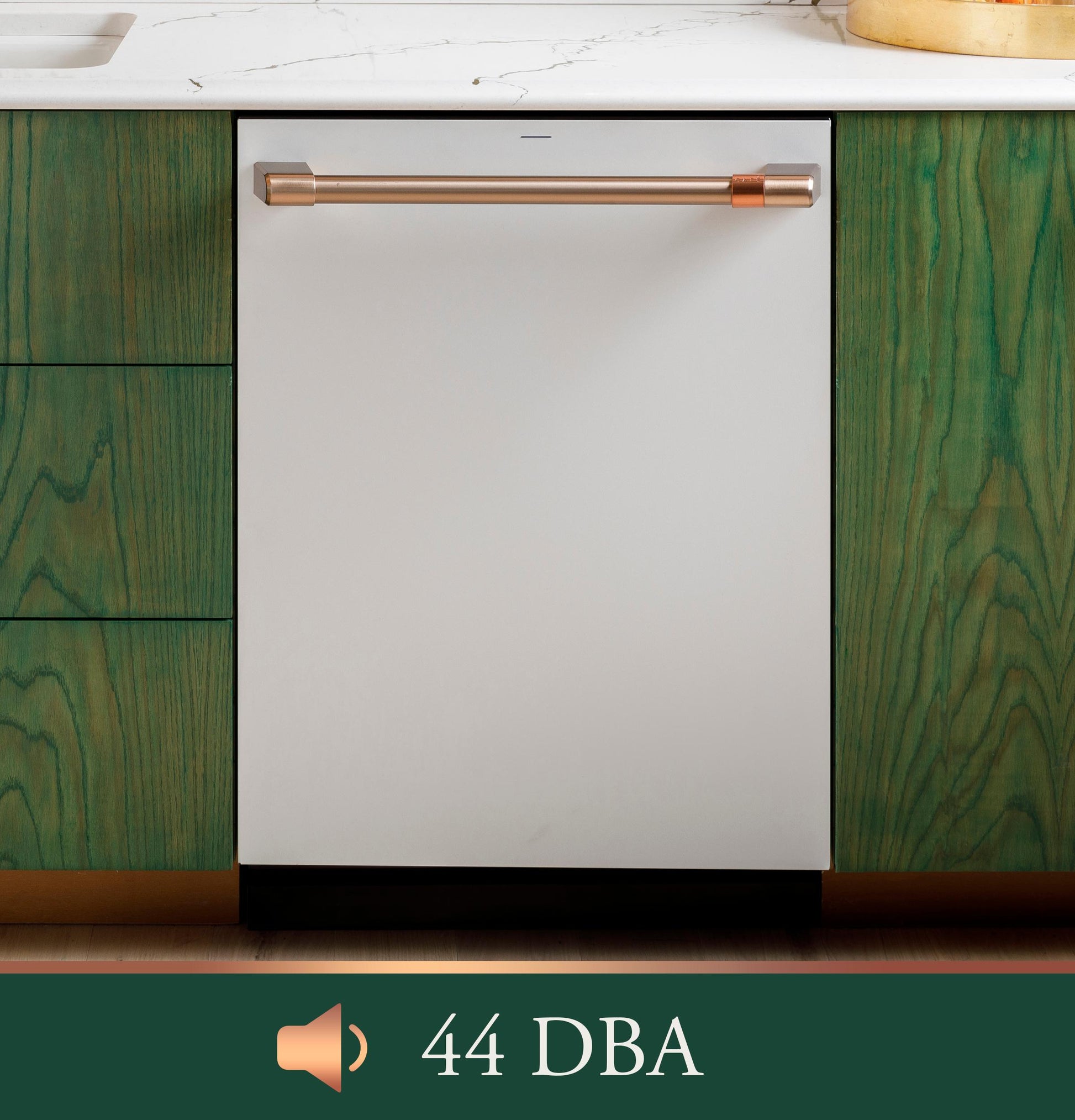 Cafe CDT858P3VD1 Café&#8482; Customfit Energy Star Stainless Interior Smart Dishwasher With Ultra Wash Top Rack And Dual Convection Ultra Dry, 44 Dba