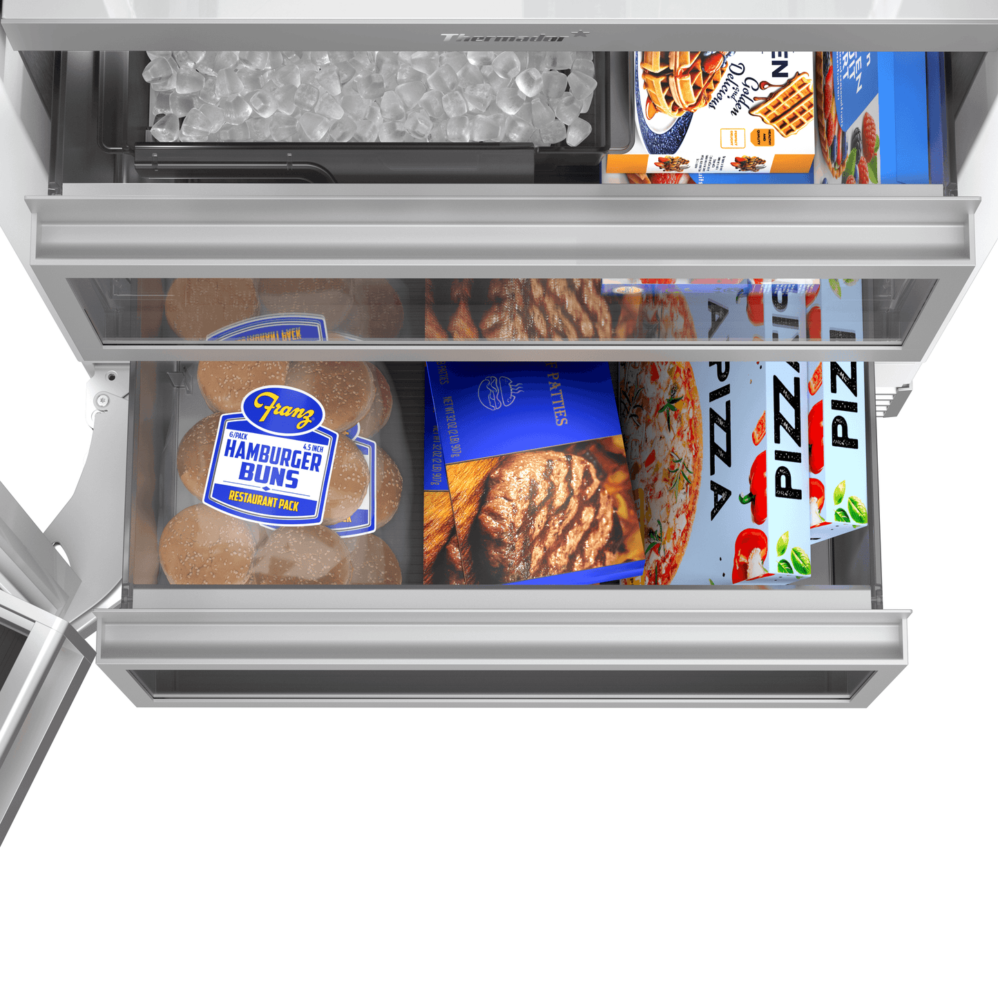 Thermador T24IF100SP Freedom®, Built-In Freezer, 24'', Panel Ready