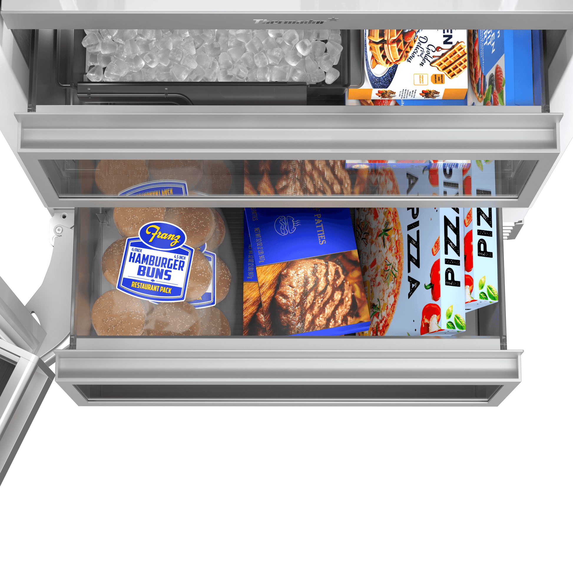 Thermador T24IF100SP Freedom®, Built-In Freezer, 24'', Panel Ready