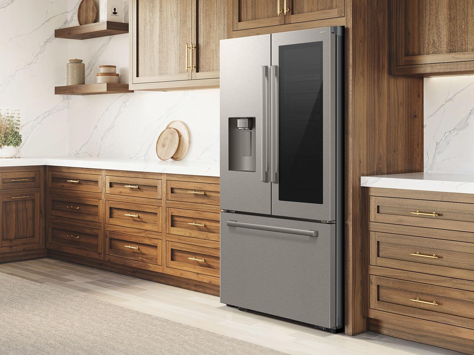 Samsung RF80H30CER Bespoke Ai 3-Door French Door Autoview™ Zero Clearance Fit 29 Cu. Ft.