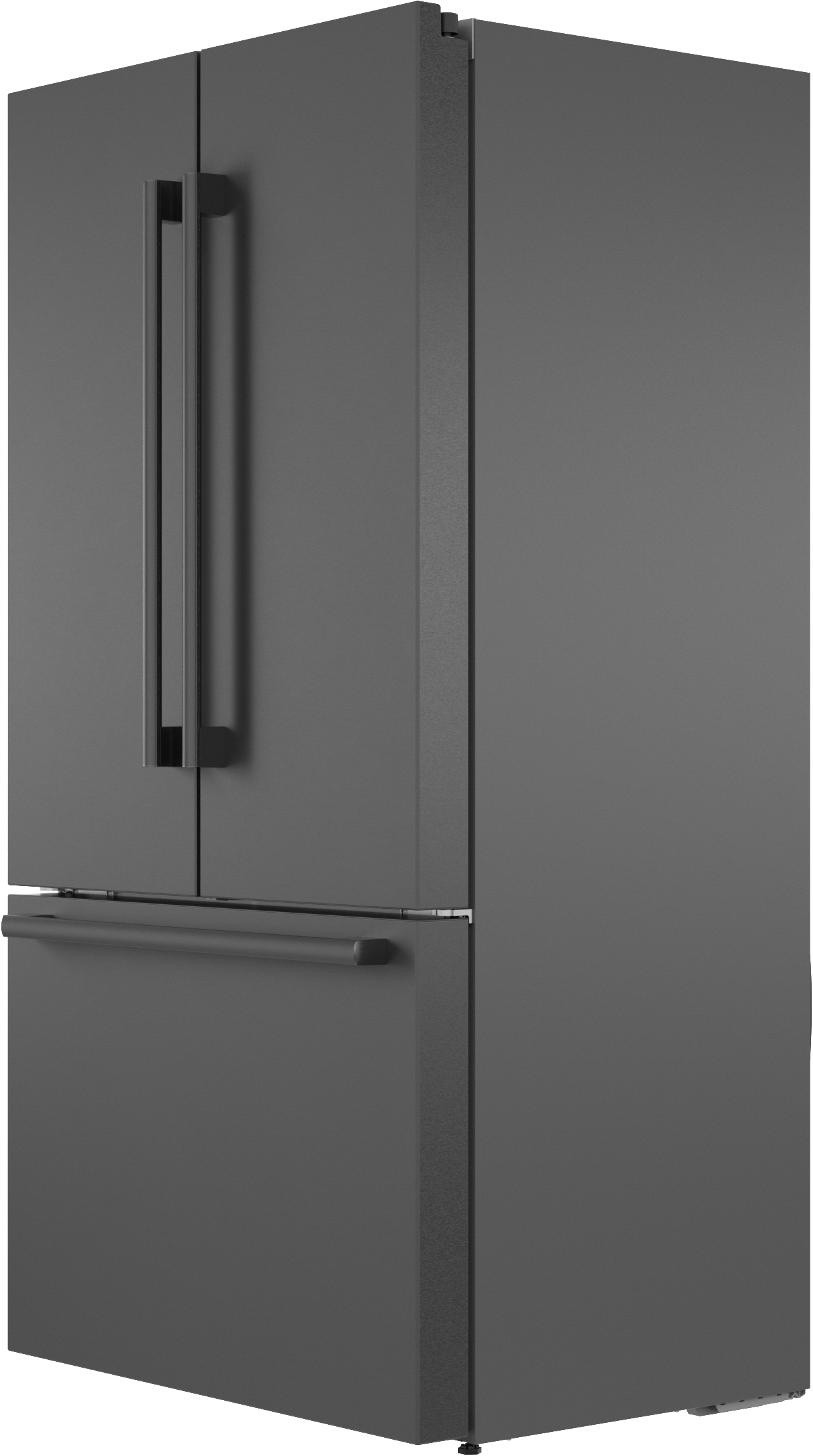 Bosch B36CT84SNB 800 Series, French Door Bottom Freezer, Multi Door, 36'', Black Inox-Antifingerprint