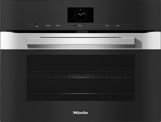 Miele H7640BMCTS H 7640 Bm Am - 24" Compact Speed Oven In A Perfectly Combinable Design With Automatic Programs And Roast Probe.