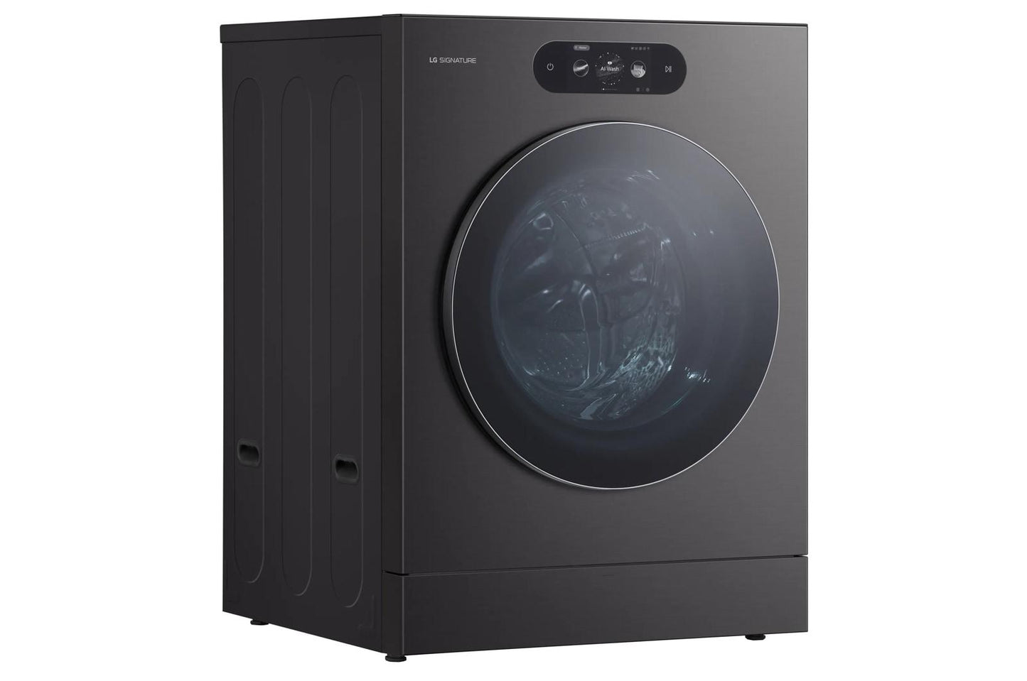 Lg WM9901HBA Lg Signature 5.8 Cu. Ft. Mega Capacity Smart Front Load Washer With Built-In Intelligence, Turbowash® 360(Degree), Ezdispense® And Touch Lcd Control