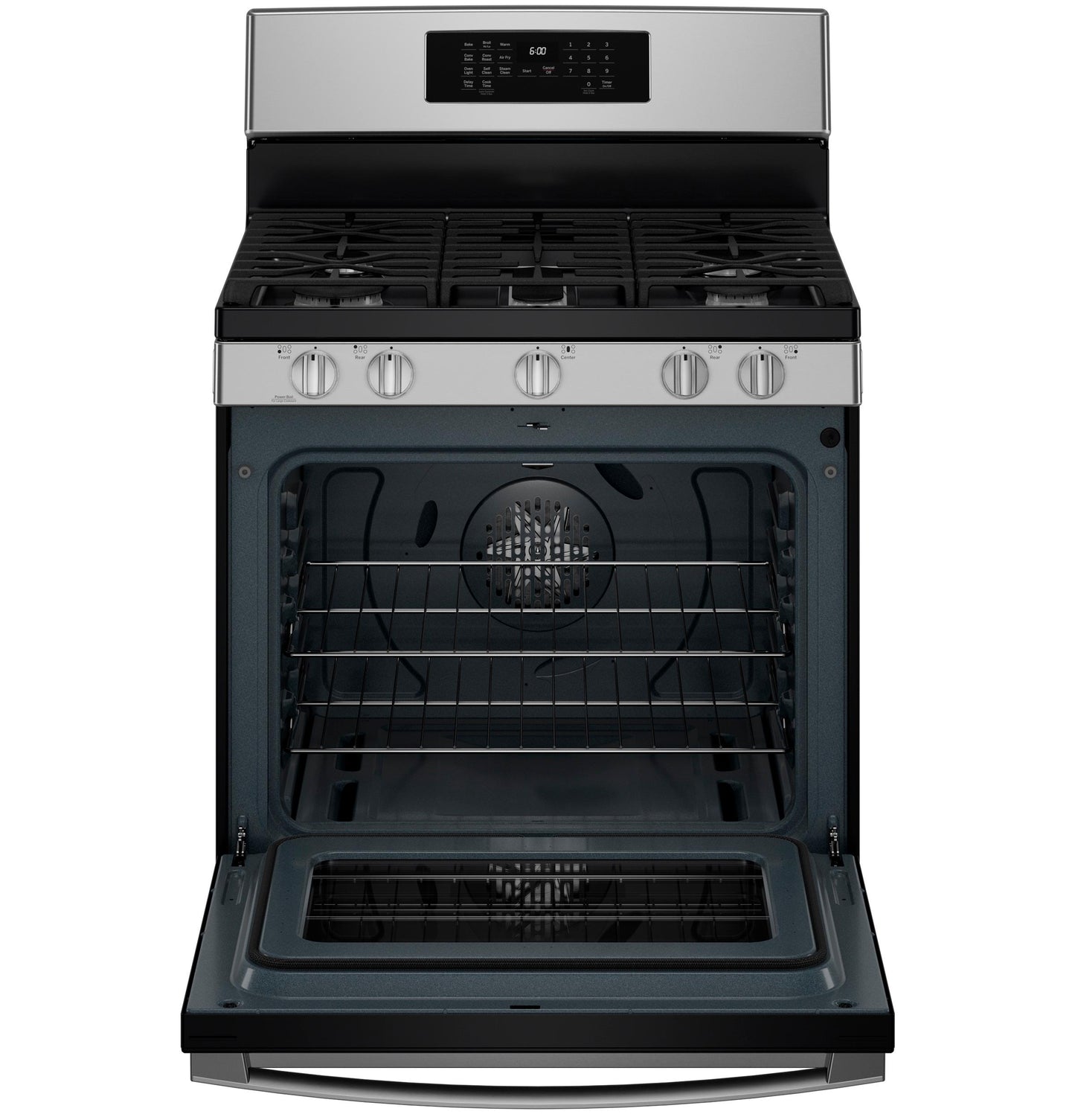 Ge Appliances JGB670SZSS Ge® 30" Free-Standing Gas Convection Range With No Preheat Air Fry