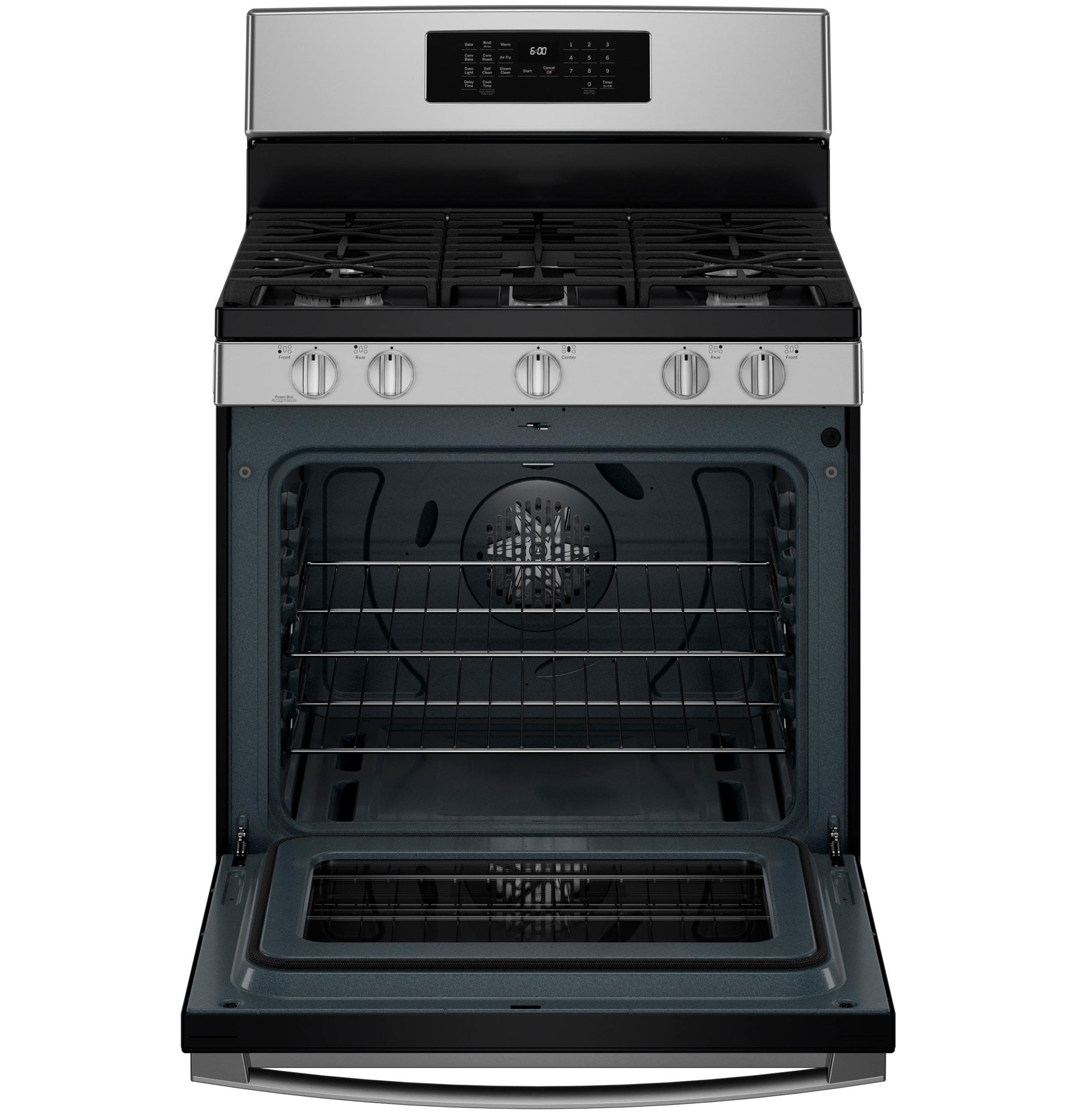 Ge Appliances JGB670SZSS Ge® 30" Free-Standing Gas Convection Range With No Preheat Air Fry