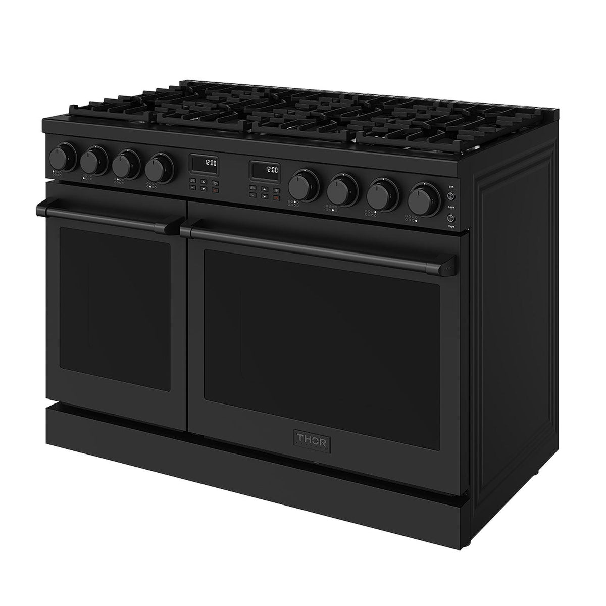 Thor Kitchen ARG48BLP 48 Inch Contemporary Professional Liquid Propane Range In Black