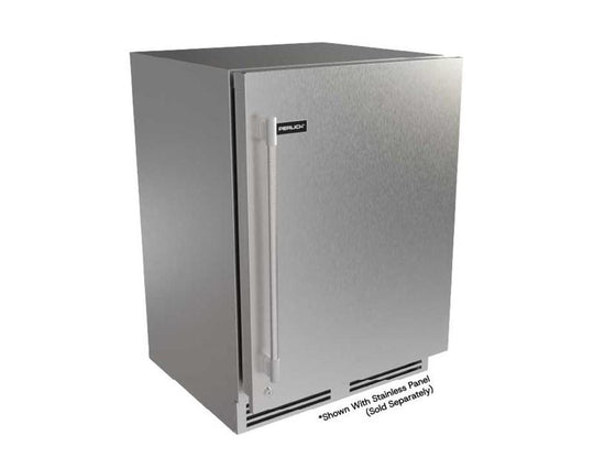 Perlick G5RE24SL G5 Luxe 24" Premium Solid Door Refrigerator - Factory Right (Adjustable) Hinge - Indoor/Outdoor Rated