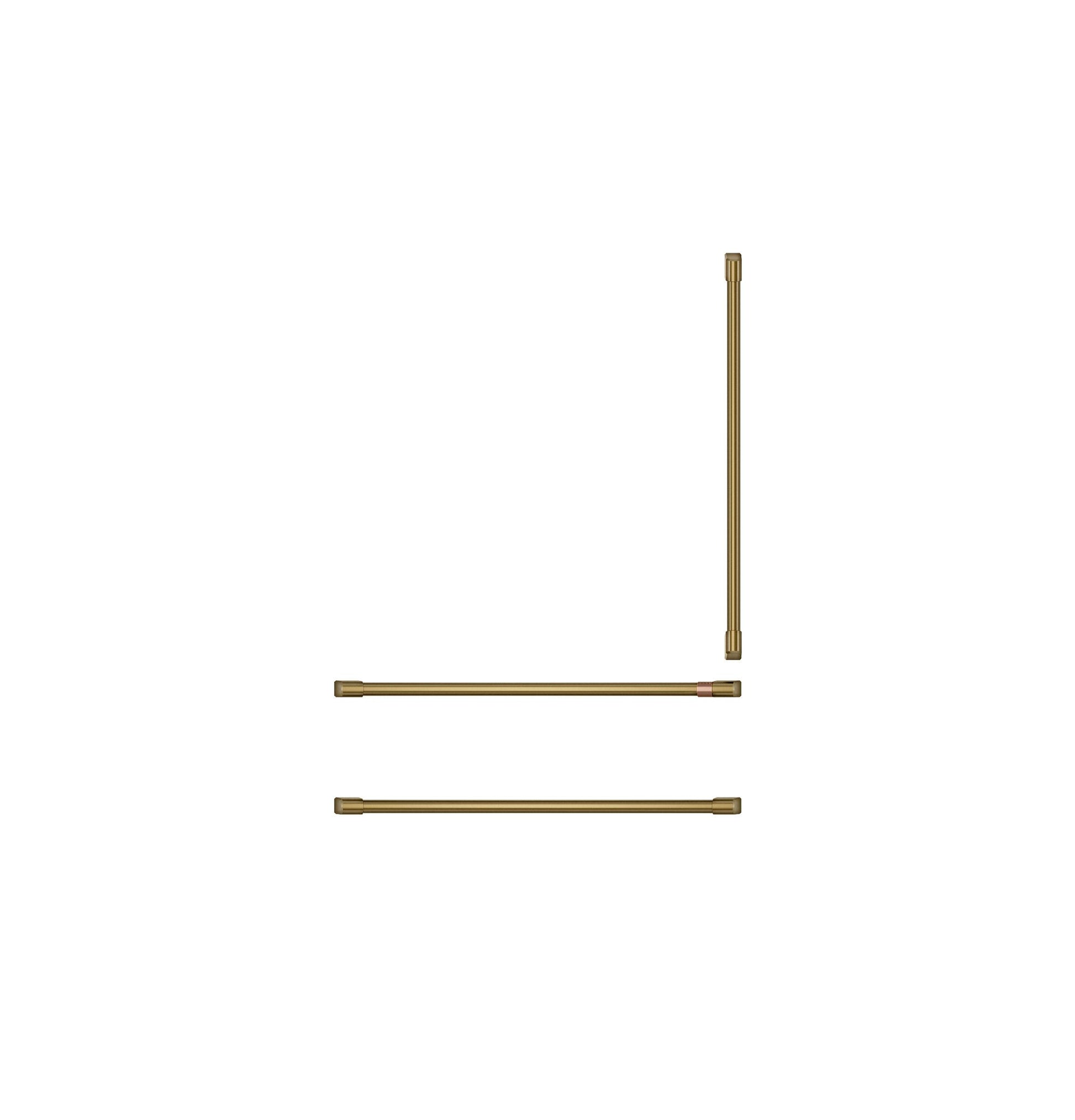 Cafe CXSB3H3PVCG Café™ Refrigeration Handle Kit - Brushed Brass