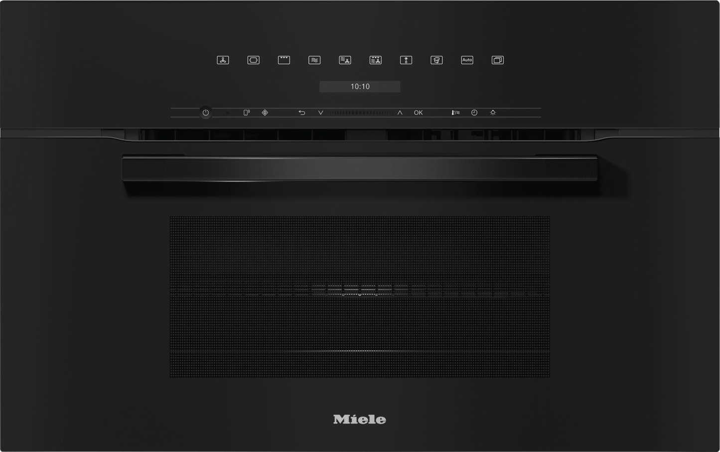 Miele H7270BMOB H 7270 Bm Obsidian Black - 30" Compact Speed Oven In A Perfectly Combinable Design With Automatic Programs And Combi Modes.