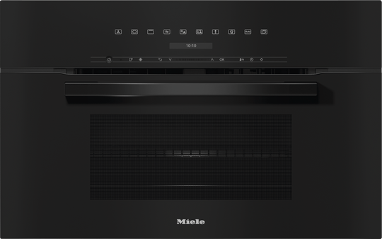 Miele H7270BMOB H 7270 Bm Obsidian Black - 30" Compact Speed Oven In A Perfectly Combinable Design With Automatic Programs And Combi Modes.
