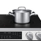 Samsung NSE90H63SW Bespoke Smart Slide-In Electric Range Pro Style Elite Design Illuminated Knobs Air Fry Max