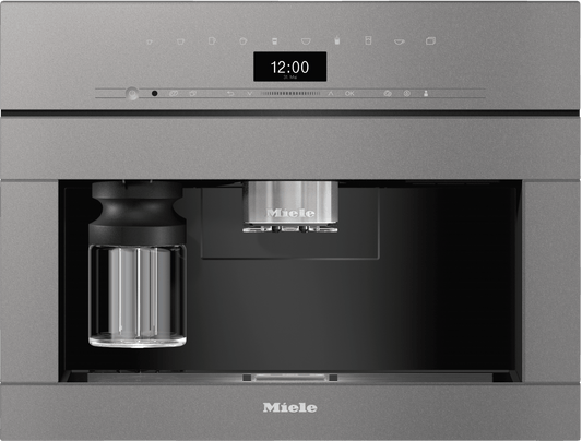 Miele CVA7440GG Cva 7440 Graphite Grey - Built-In Coffee Machine In A Perfectly Combinable Design With Patented Cupsensor For Perfect Coffee.