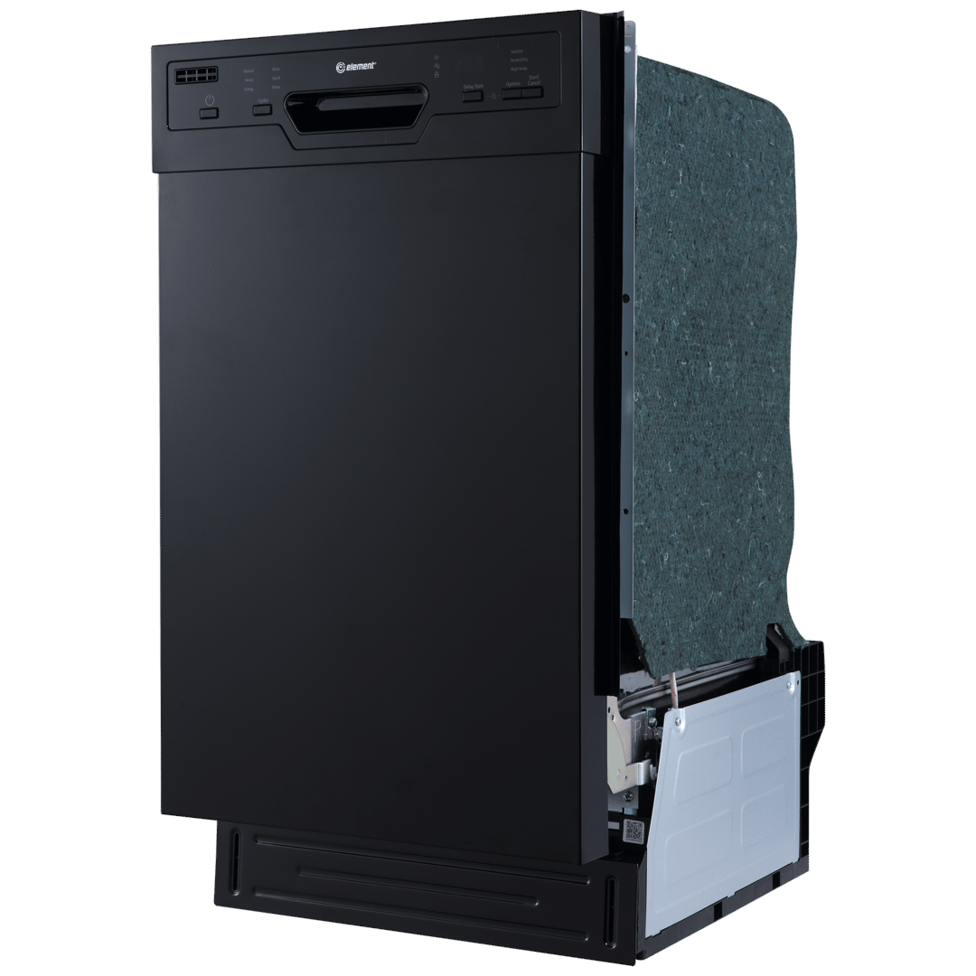 Element Appliance ENB6631PEBB Element 18" Front Control Built-In Dishwasher - Black (Enb6631Pebb)