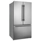 Forno FFFFD178336S Forno Rivello 36 Inch French Door Refrigerator In Stainless Steel, Internal Water Dispenser, Filtered Ice, Adjustable Shelves, Energy Star Certified